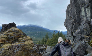 Olympic Freestyle Skier Anna Segal Hiking