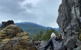 Olympic Freestyle Skier Anna Segal Hiking