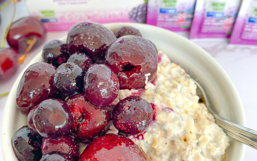 Triple Berry Overnight Oats