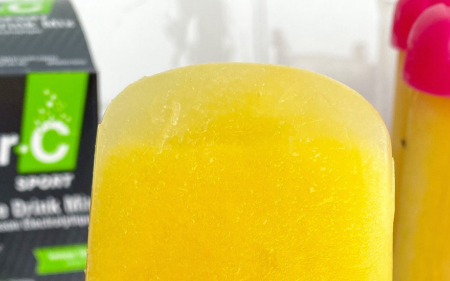 Tropical Citrus Storm Popsicles