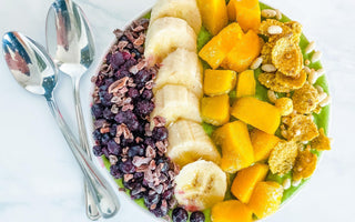 GREEN-RAINBOW SMOOTHIE BOWL