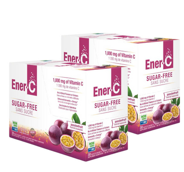Sugar Free <br/> Multivitamin Drink Mix <br/>1,000mg Vitamin C<br/>Passionfruit 60 Packets (Twin Pack)